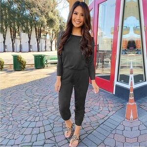 Charcoal grey Jumpsuit